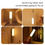 New Style Smart Human Body Induction Motion Sensor LED Night Light For Home Bed Kitchen Cabinet Wardrobe Wall Lamp - Image 3