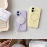 Applicable To 17 Fine Circle Magnetic Phone Case Liquid Silicone - Image 9