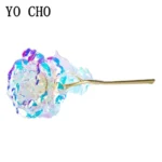 Valentine's Day Creative Gift 24K Foil Plated Rose Gold Rose Lasts Forever Love Wedding Decor Lover Lighting Roses Creative Gift - Image 31