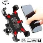 360° Rotatable Electric Bicycle Phone Holder for iPhone Xiaomi Riding MTB Bike Moto Motorcycle Stand Bracket Non-slip Cycling 3 - Image 6