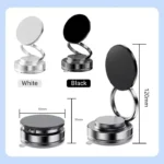 Newest 360 Degree Rotating Magnetic Mobile Phone Holder Vacuum Suction Cup Strong Magnetic Adsorption Car Phone Stand - Image 6