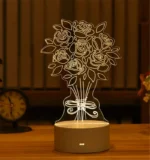 3D Visual Illusion Night Light Visual Creative LED Desk Lamp Changes USB Powered Gift for Kids - Image 17