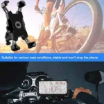 360° Rotatable Electric Bicycle Phone Holder for iPhone Xiaomi Riding MTB Bike Moto Motorcycle Stand Bracket Non-slip Cycling 3 - Image 4