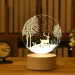 3D Visual Illusion Night Light Visual Creative LED Desk Lamp Changes USB Powered Gift for Kids - Image 31