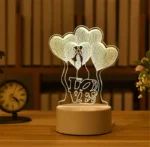 3D Visual Illusion Night Light Visual Creative LED Desk Lamp Changes USB Powered Gift for Kids - Image 21