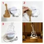 3D Visual Illusion Night Light Visual Creative LED Desk Lamp Changes USB Powered Gift for Kids - Image 6