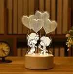 3D Visual Illusion Night Light Visual Creative LED Desk Lamp Changes USB Powered Gift for Kids - Image 23