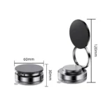 Newest 360 Degree Rotating Magnetic Mobile Phone Holder Vacuum Suction Cup Strong Magnetic Adsorption Car Phone Stand - Image 16