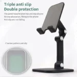 Desktop Phone Holder Can Be Freely Raised And Lowered, Adjustable In Height, Foldable, Portable Tablet For Live Streaming - Image 2