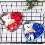 Valentines Day Rose Love Gift Box Bear Soap Romantic Mother Day Gift Wedding Birthday Flower Room Decoration Home Party Supplies - Image 5