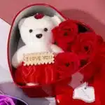 Valentines Day Rose Love Gift Box Bear Soap Romantic Mother Day Gift Wedding Birthday Flower Room Decoration Home Party Supplies - Image 13